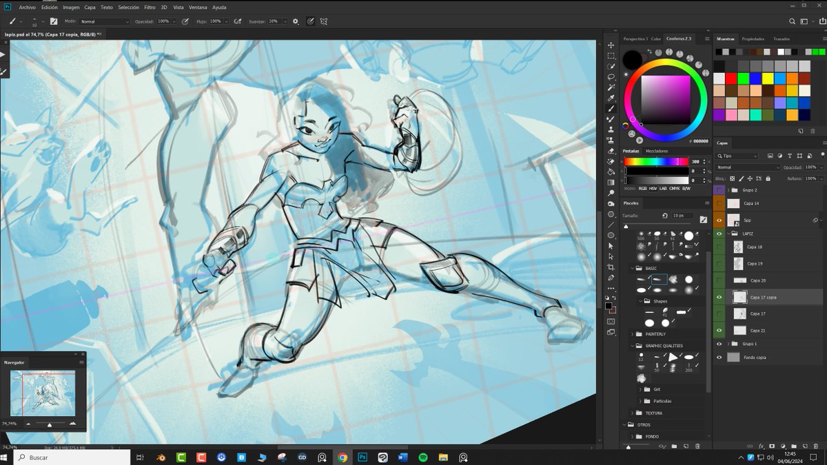 Nothing beats good old craftmanship, putting the hours and trusting the process.

#noAI #fuckAI