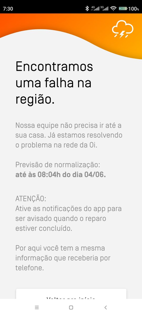 marcelofadoul's tweet photo. @oi_oficial @AnatelGovBR outra falha recorrente da @oi_oficial https://t.co/JSjqYFRKmy