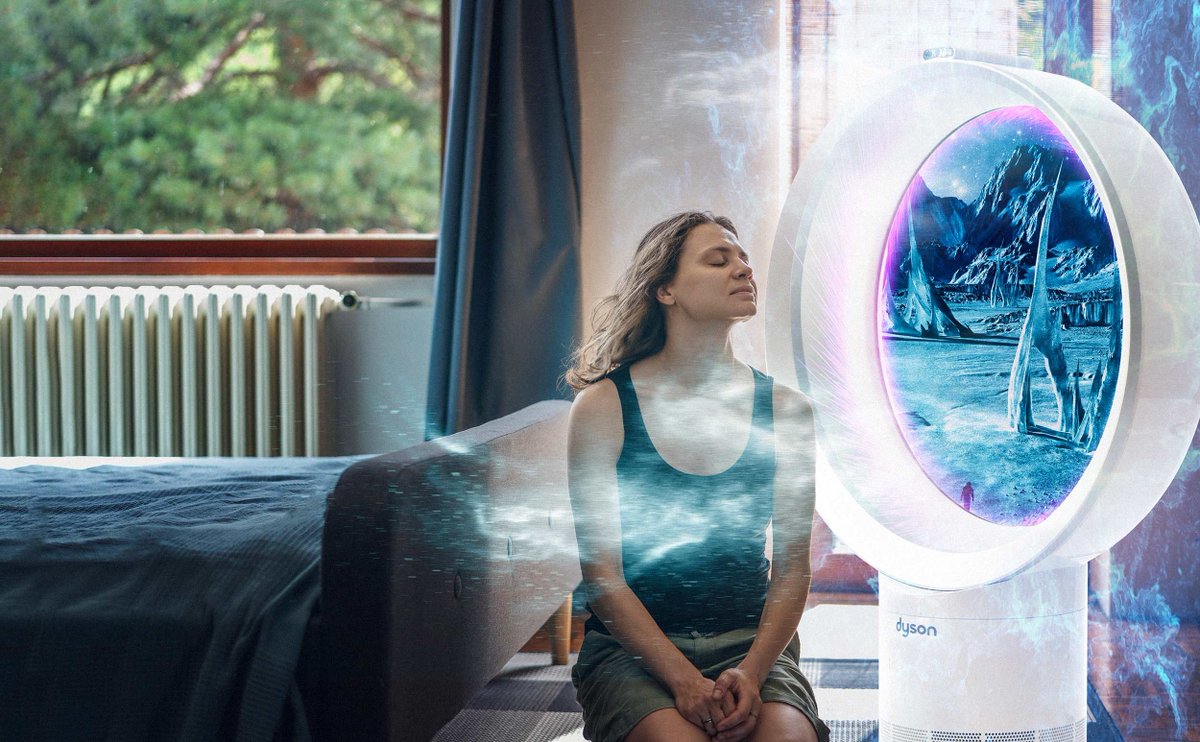 Dyson presenta un nuevo ventilador que ya no genera aire sino que es un portal cuántico a otros puntos del Universo donde se esté fresquito  buff.ly/4bJRMEP