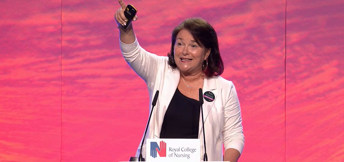 #HelloMyNameIs Josie! (@biscuitnurse) on Twitter photo "My bucket list for nursing leaders is when you walk into a room with a bunch of politicians, and they say: "Holy shit, the nurses are in town!" <a href="/CFNUPresident/">Linda Silas</a> #RCN24 "My bucket list for nursing leaders is when you walk into a room with a bunch of politicians, and they say: "Holy shit, the nurses are in town!" <a href="/CFNUPresident/">Linda Silas</a> #RCN24