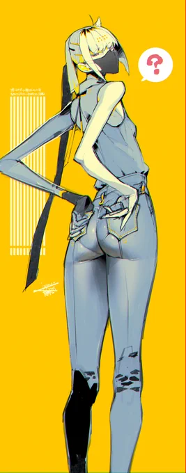 #尻娘細長過ぎてサムネがマミってる。ボードゲーム屋さんの女主人さん。狐目でスレンダー可愛い…。 