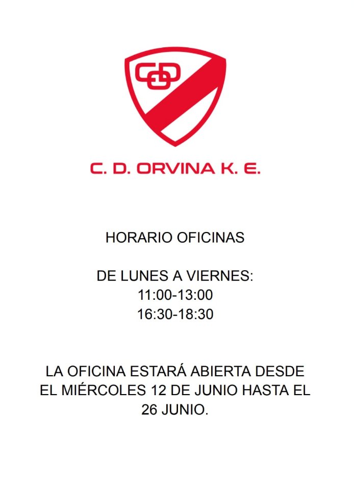 Abierto el plazo de inscripción para la temporada 24/25.  2 formas de hacerlo....

💻 Online: docs.google.com/forms/d/e/1FAI…

Inscripciones de los más txikis a G. Galdeano en: forms.gle/6utcwQo1dCrWFx… 

💬 Presencial en la oficina del Club del 12 al 26 de junio

Apuntate!!!
