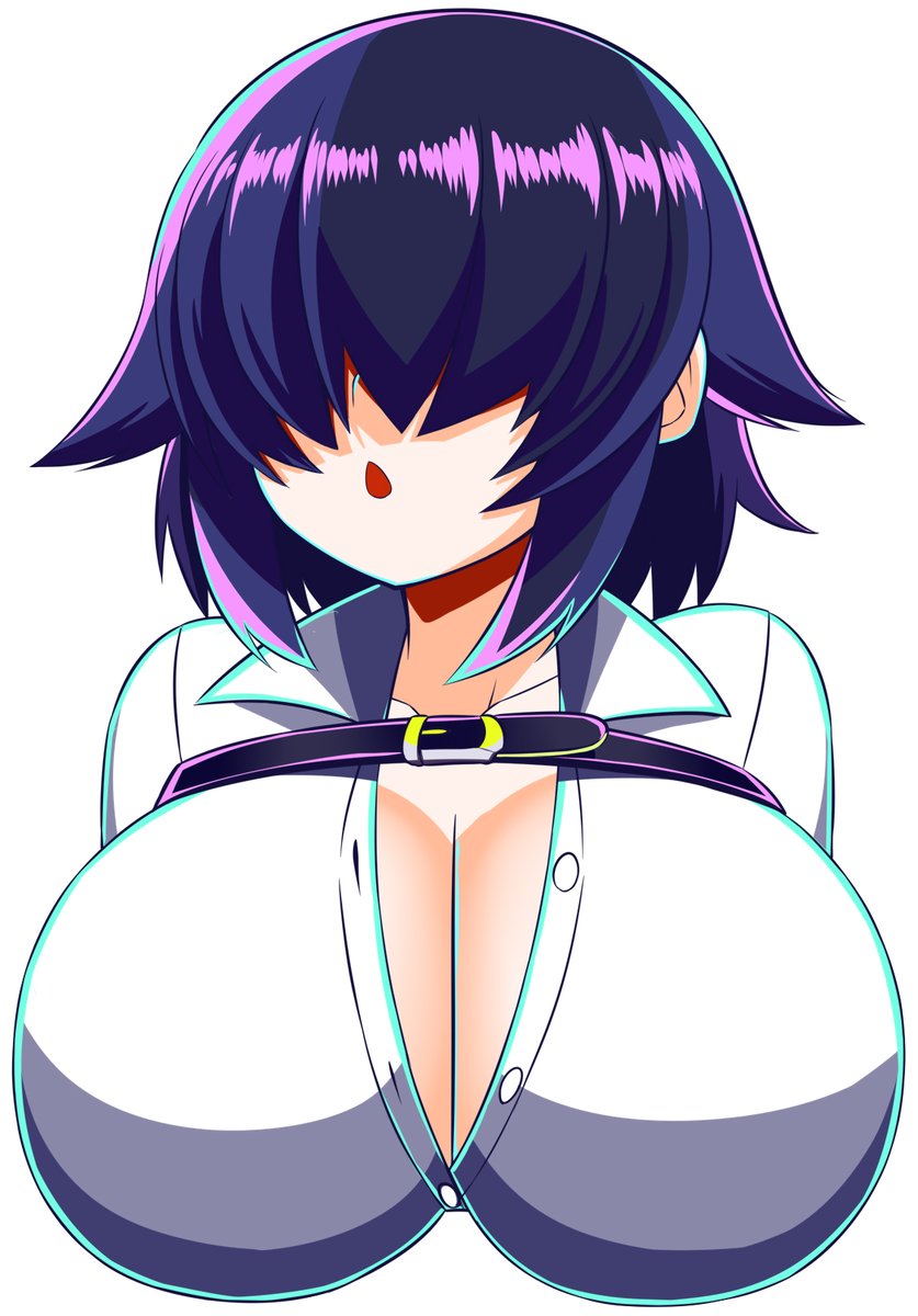 メカクレちゃん乳 