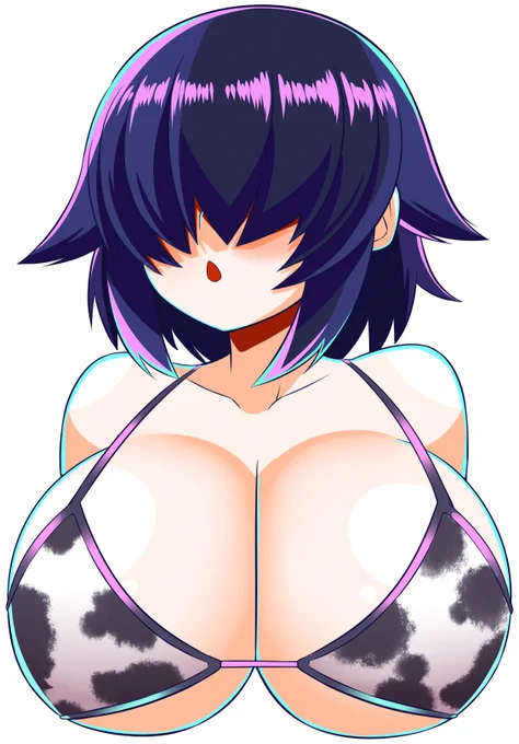 メカクレちゃん乳 