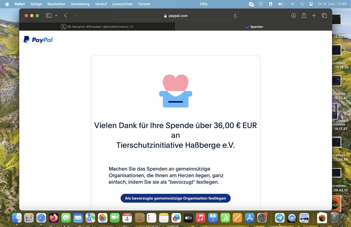 As promised frens 🦝

I just shipped out the next donation towards Animal (and Raccoon) charity.

Remember to better the world wherever you can. 

Much Love

$PEDRO