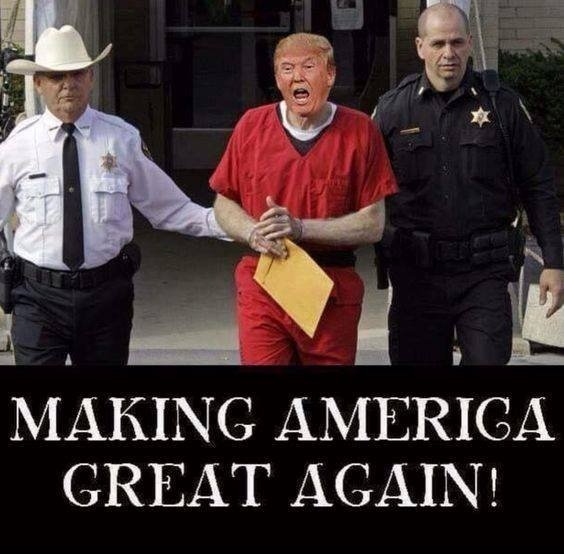 Seeing traitor Trump doing the perp walk in cuffs would without a doubt be the healing balm this country needs! Do you agree?  Yes or No?