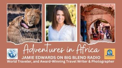 Have you heard this one yet? IFWTWA podcast with travel writer Jamie Edwards covering Adventures in Africa on <a href="/BigBlendMag/">Big Blend Radio & Magazines</a> Radio channel, IFWTWA channel, Parks &amp; Travel show channel, and Vacation Station travel. #ifwtwa bigblendradio.podbean.com/e/adventures-i…