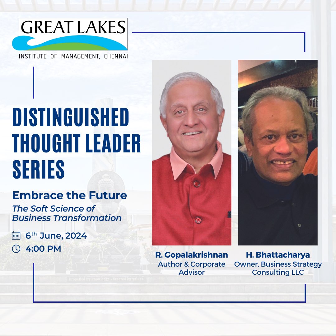 Great Lakes Institute of Management tweet media