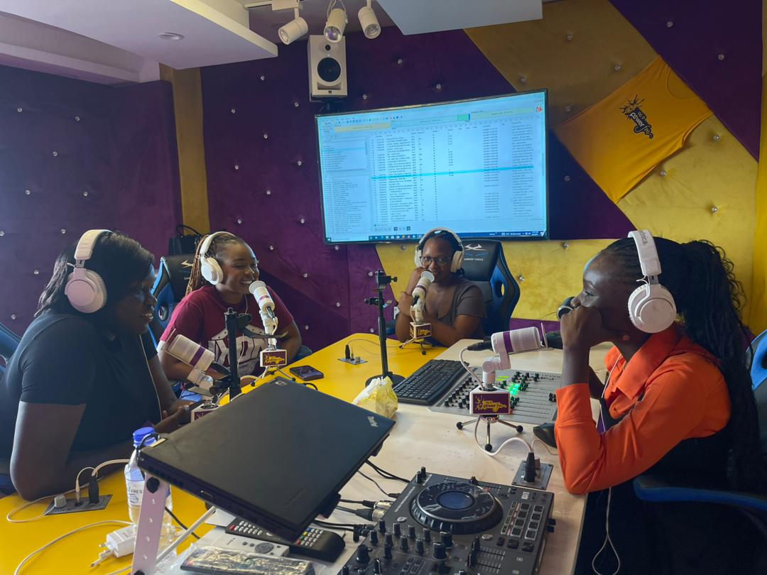 PowerFM969's tweet photo. Team #RhythmJunction hosted Island Spice, a Jamaican restaurant in Juba. We talked food, spice and running a business in a competitive market. #PowerFM #YourNewAddiction https://t.co/1Trui6H7f2