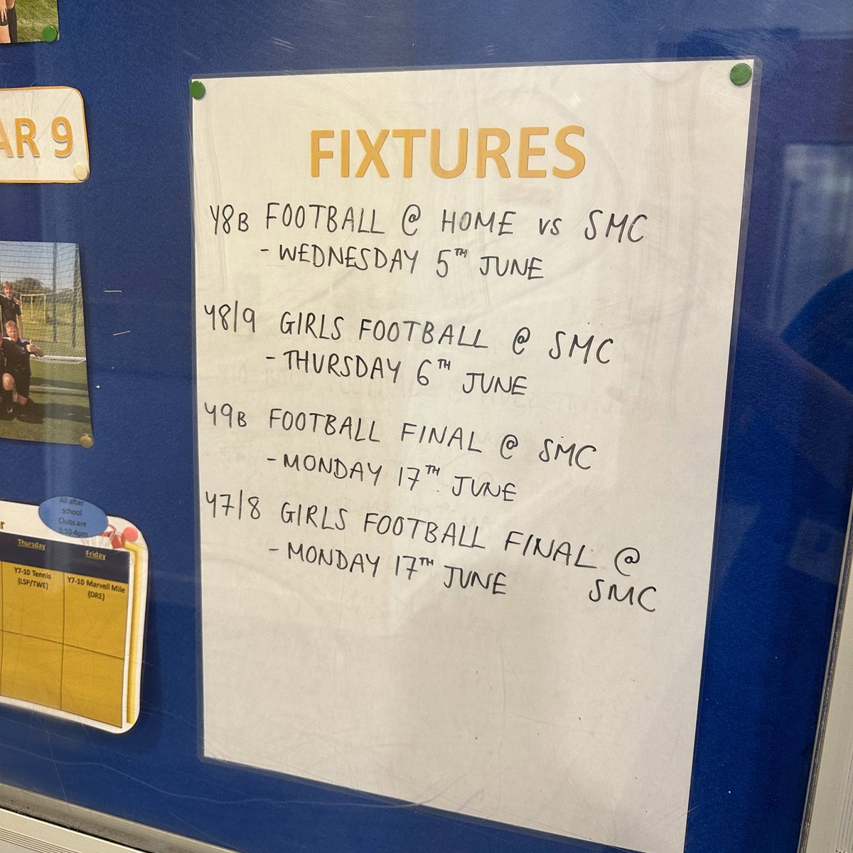 ‼️⚽️ UPCOMING FIXTURES ⚽️‼️