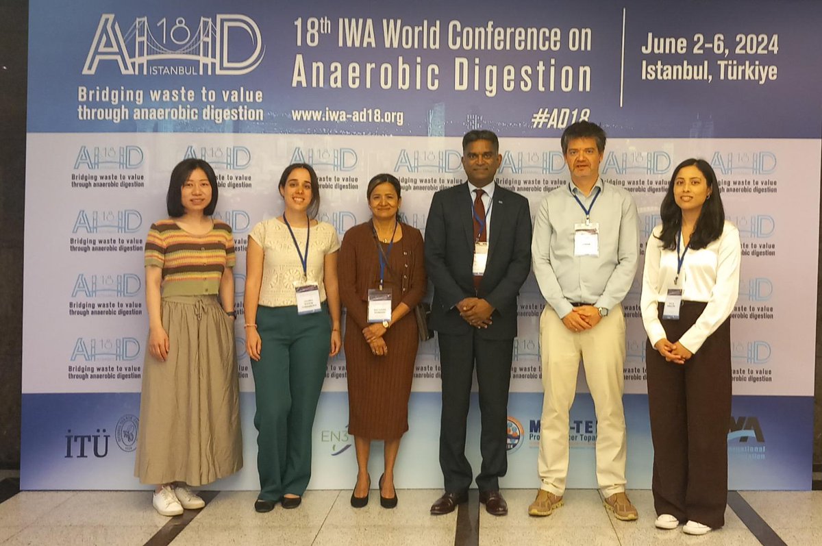 The 18th World Conference on Anaerobic Digestion kicked off on 2 June, in Istanbul, Türkiye, with a powerful keynote by IWA Executive Director, Kala Vairavamoorthy! ️This leading event is themed around Bridging  waste to value through #anaerobicdigestion’. Join the conversation!