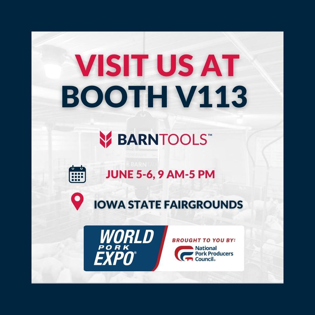 Kicking off the annual World Pork Expo in Des Moines today! This is your reminder to come see us in booth V113. We can't wait to see y'all! 🐖 #WorldPorkExpo2024