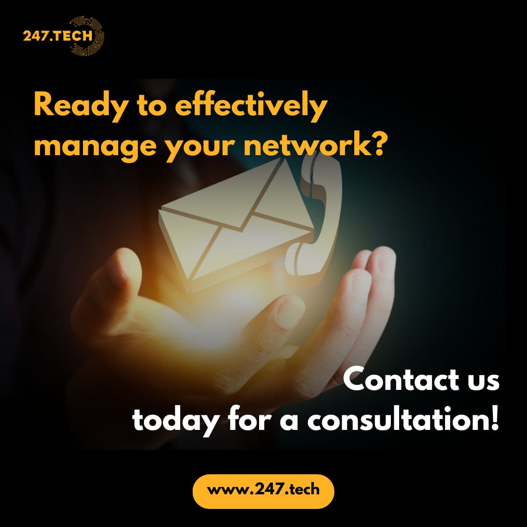 247techglobal's tweet photo. Join us #247.tech

Elevate your business with Network monitoring.  Work with 247 Tech for all your network management requirements.

Web: https://t.co/WvKcP7X26m
#networkmonitoring #technology #monitoring #servermonitoring #networkmanagement #itinfrastructure #networkperformance https://t.co/VmKyiIETcH