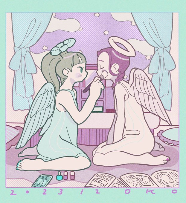 「angel wings」 illustration images(Latest)