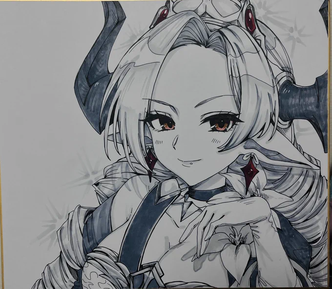 色紙依頼 ①~③ #アナスタシア #田中琴葉 #グラブル マリア・テレサ
