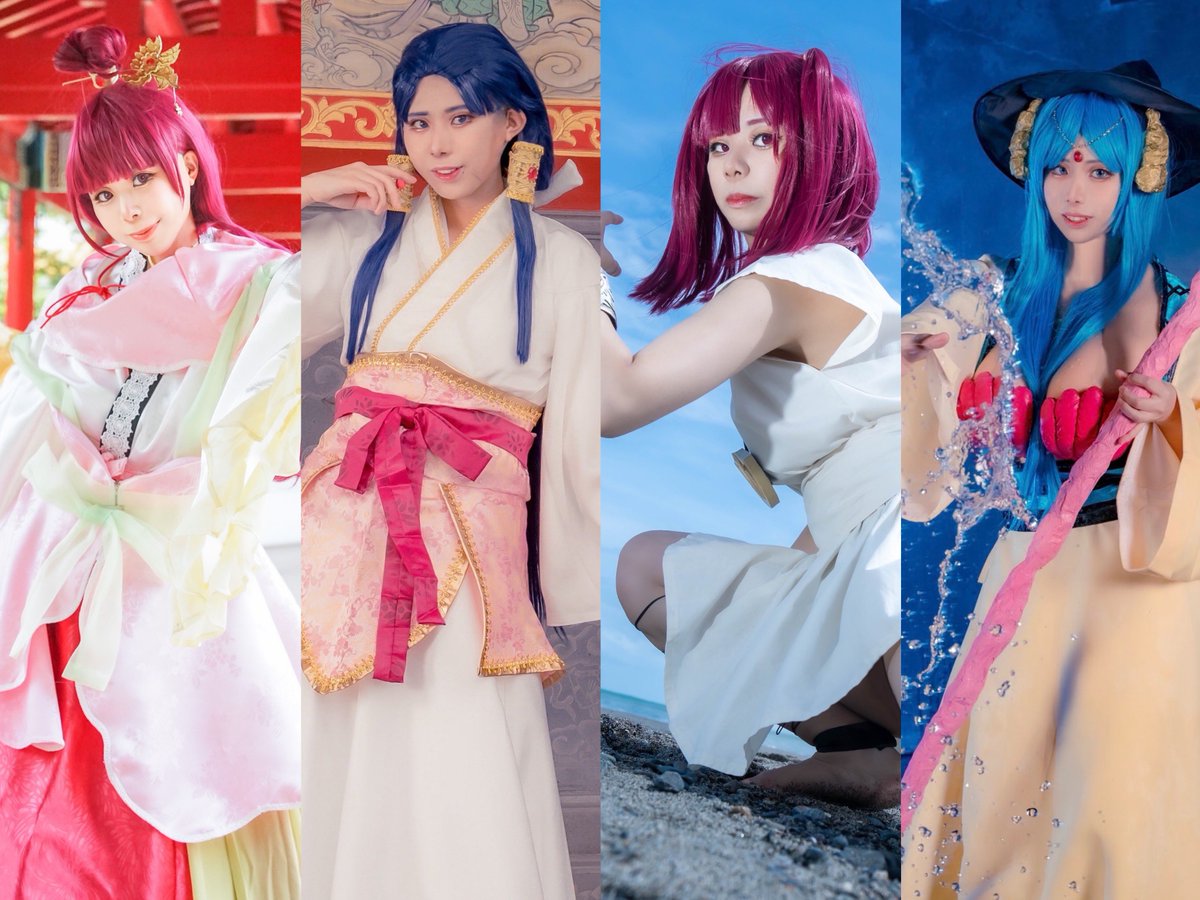 cosplay / コスプレ
マギ15周年おめでとうございます㊗️🎉
本当に大好きな作品です！愛してる🫶
 #マギ15周年おめでとう