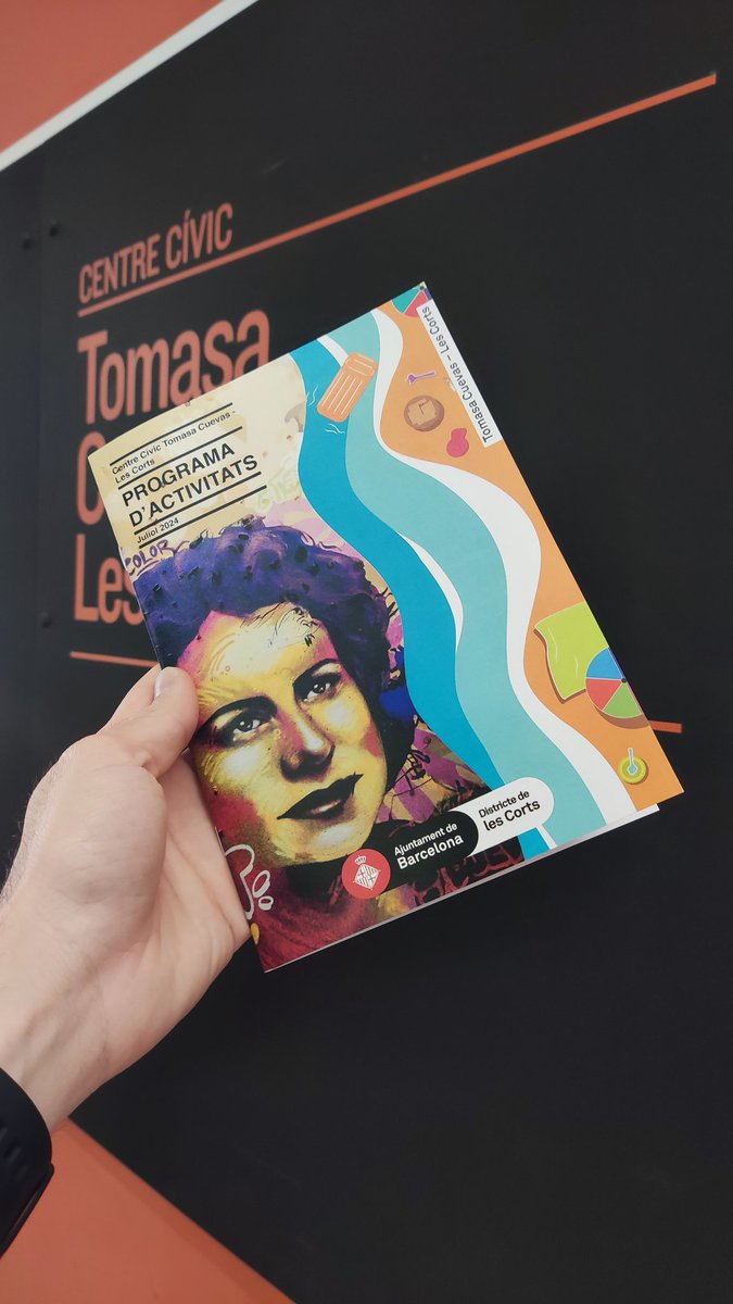 Tenim notícies refrescants! Ja tenim aquí la programació cultural d'estiu del centre cívic. Tallers, cicles, xerrades, concerts..., i molt més. Inscripcions obertes als tallers d'estiu! Podeu consultar tota la programació al web de l'equipament.