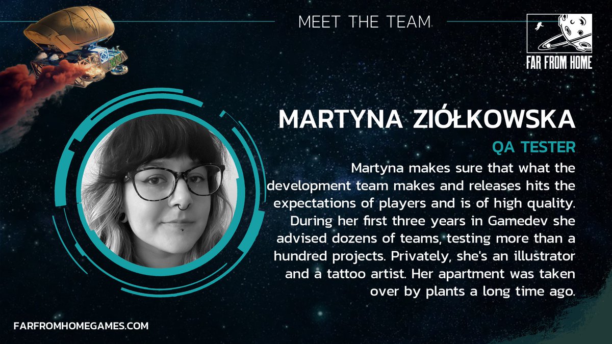 FFH_Games's tweet photo. Let's meet more members of the Far From Home team #BehindTheScenes!👀
This is Martyna, one of our QA Testers🙌
In addition to testing, Martyna assists the team to ensure new features are as great as possible and engages with our players regularly!
Thank you, Martyna! #FFHTeam https://t.co/qLAalMbYWl