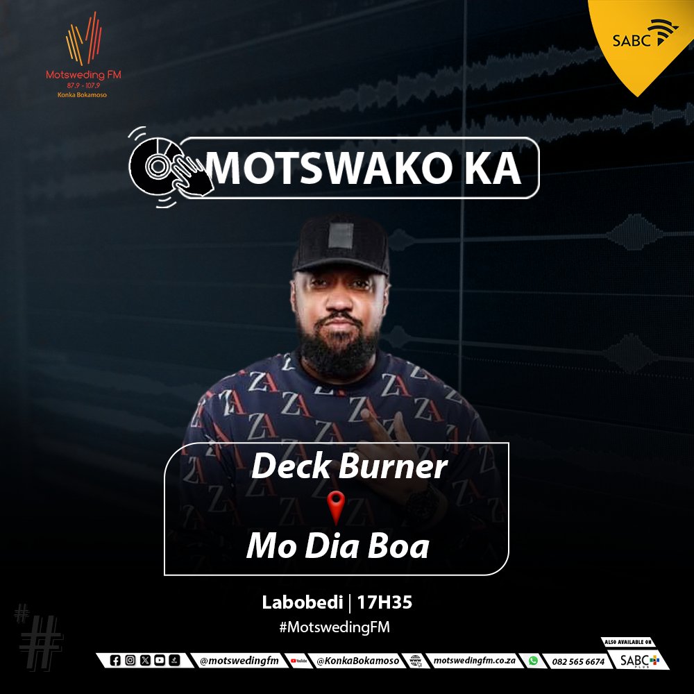 #DiaBoa | LTK, Nelly, Refilwe Mogomotsi, Swanky (Motlhagisi) ☎️: 082 565 6674 🖥️: motswedingfm.co.za SABC +: sabcplus.com #MotswedingFM