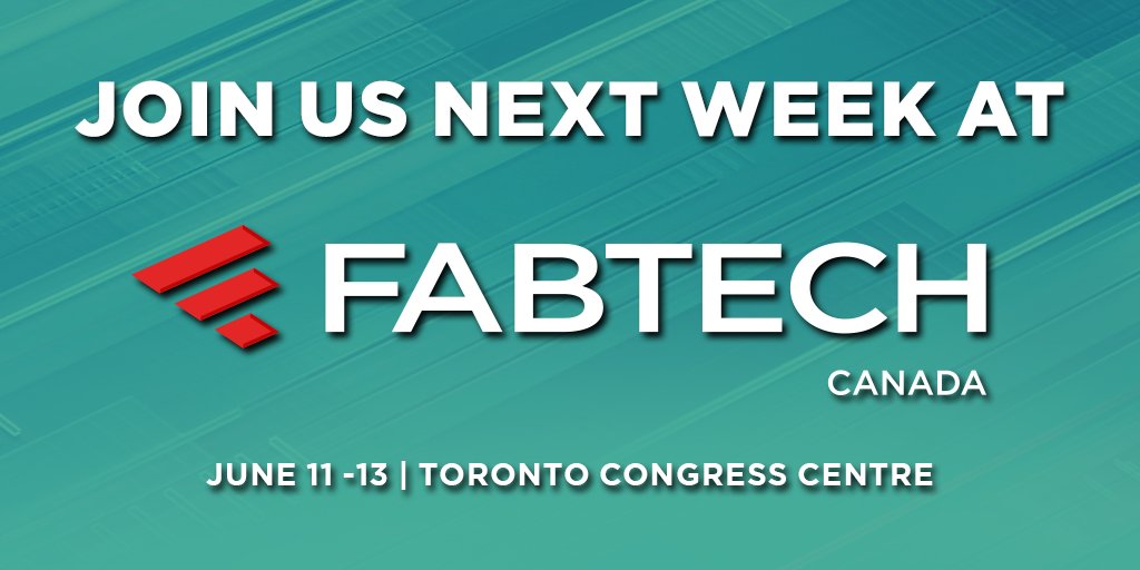 Take advantage and make time to organize your own personal schedule to get the most out of attending Canada's largest manufacturing event! 

REGISTER NOW ➪ brnw.ch/21wKqtJ #FABTECHCanada #IndustryInsights #Innovation #Metalworking #Welding #Fabrication #TorontoEvents
