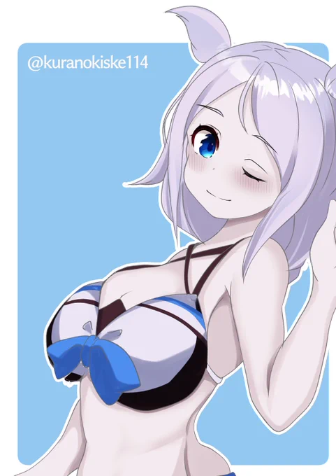 改白露型一番艦、海風(昔描いた海風をリメイクです)」#艦これ版深夜の真剣お絵描き60分一本勝負 #艦これ版真剣お絵描き60分一本勝負_20240604 