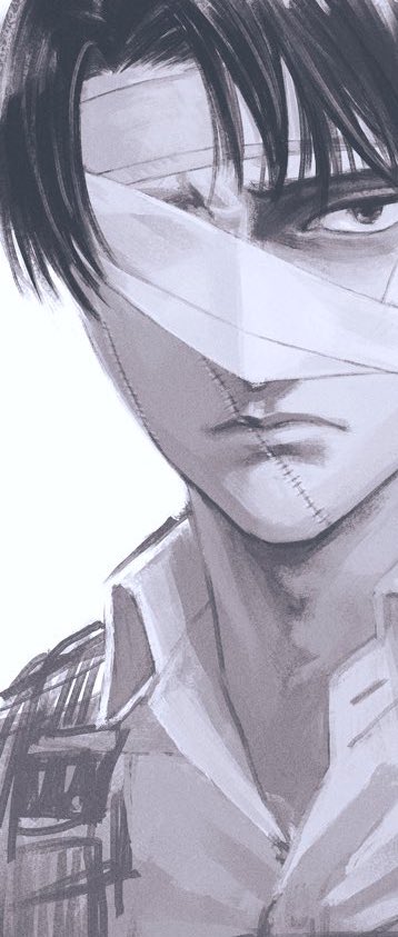 リヴァイ 「飽リ 」|まつり⚯のイラスト