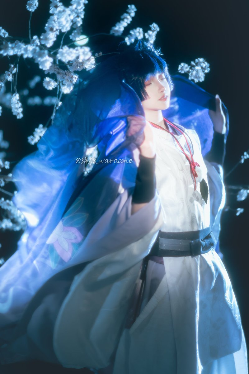 🌙🌸

📷：<a href="/MingCheKoyasu/">Koyasu YU</a> 
 #Kabukimono #倾奇者 #scaramouche #原神 #GenshinImpact #cosplay