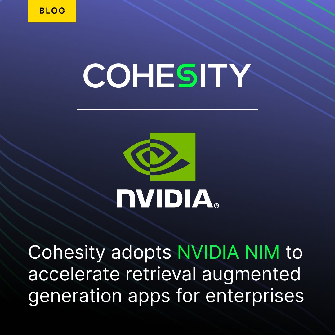 Cohesity tweet media