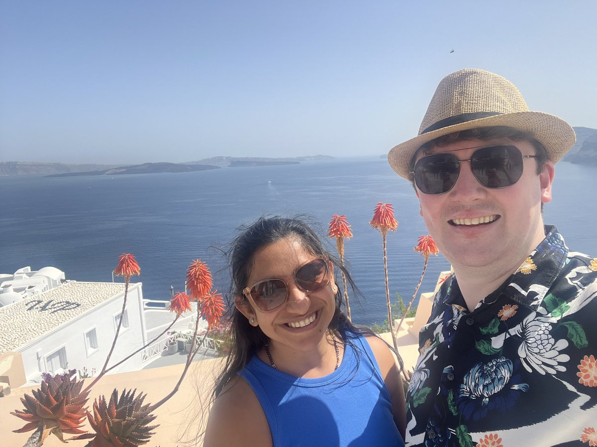 I’m FRCA Primary positive!!  ✅

So so happy to be through and to have found out in beautiful Santorini! 🇬🇷

Couldn’t have done any of it without <a href="/Bansrib/">Bansri</a> ❤️