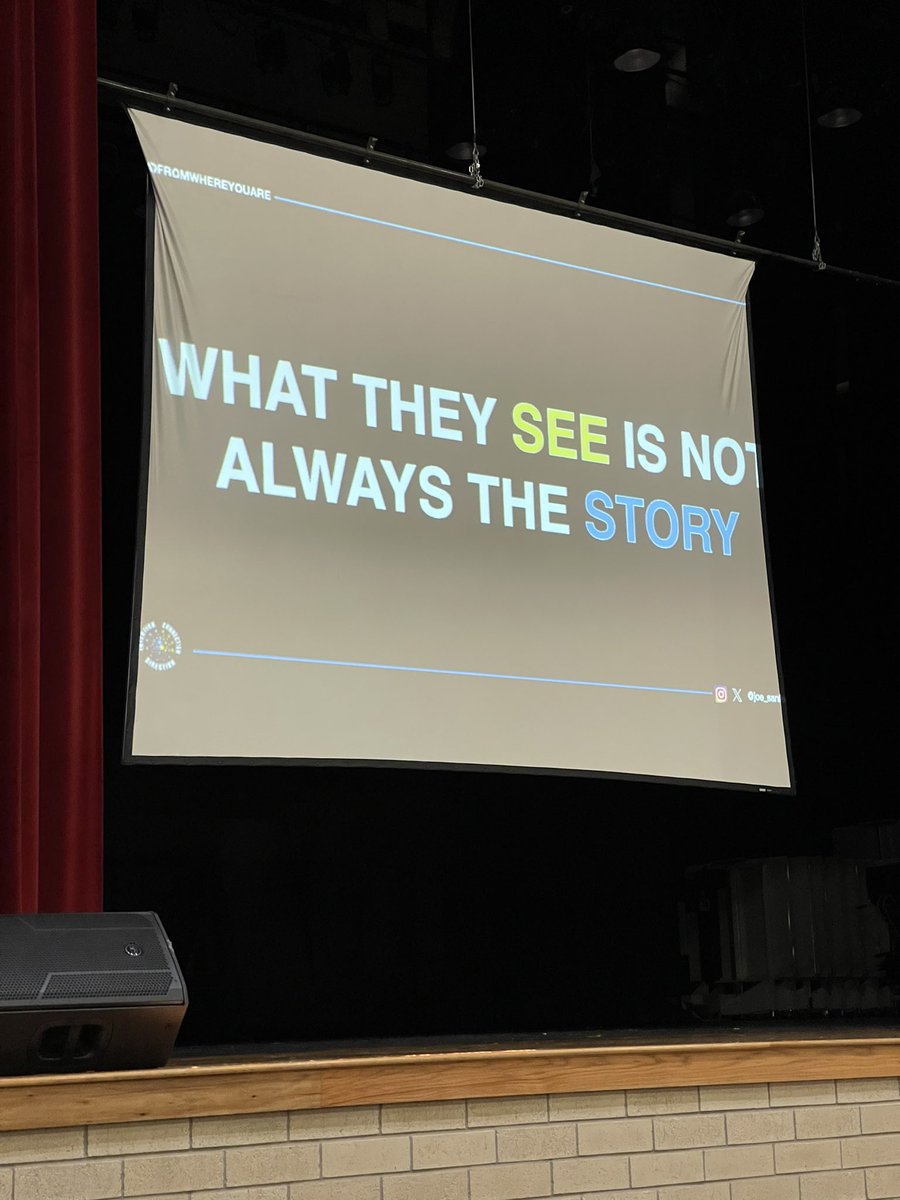 pressNseale's tweet photo. I can’t get rid of the mess but I can help you find joy in it.

Start &amp; end each day with joy! 

Create a culture that tells the story of why each person in each role is valuable. 

Wow! Such an impactful keynote from @Joe_Sanfelippo at #FISDCultivate this morning! 

#FISDelevate https://t.co/UYcrJGvPhJ