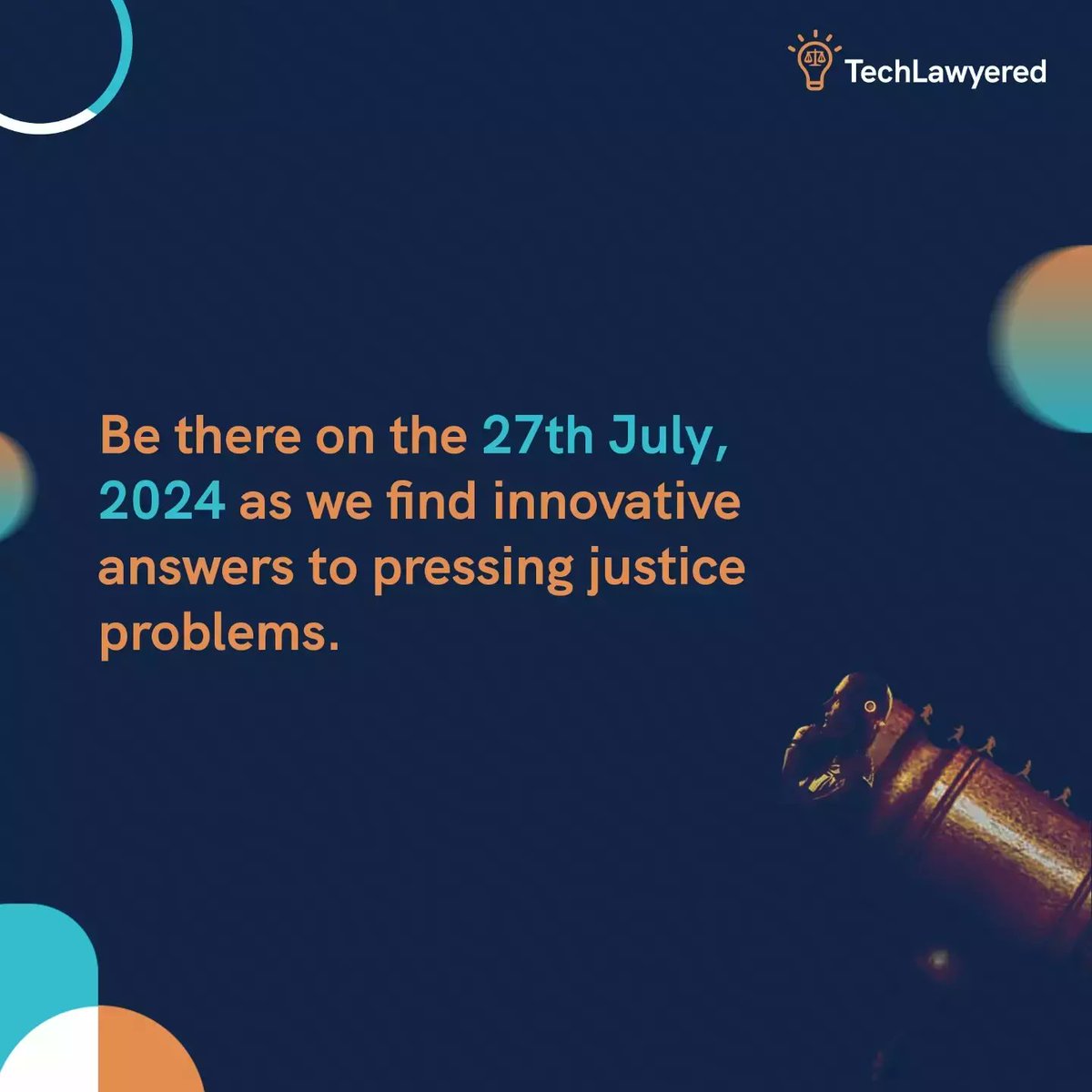 techlawyered's tweet photo. What are you expecting from LegalTechFest 1.0? π€π€
Register here https://t.co/fDPMKSYjEt, and mark your calendars π!
#legaltech #BeyondTheCourtroom #legaltechconference #legaltechfest #accesstojustice https://t.co/FYIXvqJ5rO
