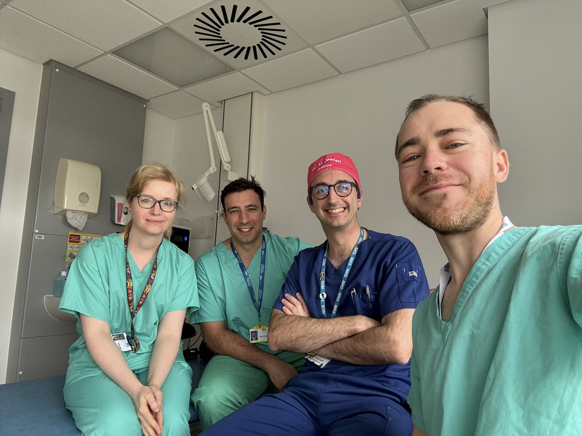 Feras Al Jaafari (@ferasjaafari) on Twitter photo An absolute blessing to work with such motivated and skilled trainees ! Two parallel BPH lists run independently- me floating between feeling incredibly proud of them !
<a href="/Ben_Dreyer_/">Ben Dreyer</a> and <a href="/maj_izabela/">Izabela Maj</a> : HoLEP
<a href="/kmj_gallagher/">Kevin Gallagher</a> : LA MIST list
#BPH #HoLEP #LABPH #SurgicalTraining An absolute blessing to work with such motivated and skilled trainees ! Two parallel BPH lists run independently- me floating between feeling incredibly proud of them !
<a href="/Ben_Dreyer_/">Ben Dreyer</a> and <a href="/maj_izabela/">Izabela Maj</a> : HoLEP
<a href="/kmj_gallagher/">Kevin Gallagher</a> : LA MIST list
#BPH #HoLEP #LABPH #SurgicalTraining