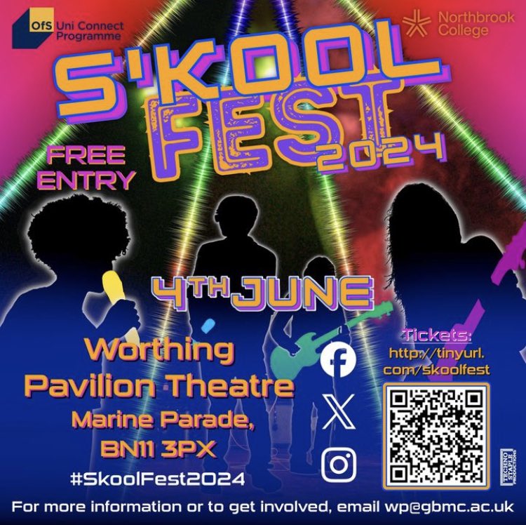 It’s TODAY! S’koolFest at Pavilion Theatre #Worthing