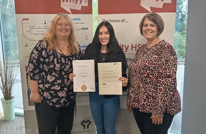 💡 How did you first hear about quality as a job?

Lauren Bonnington, Quality Practitioner Apprentice: "While I was completing a Level 3 Business Administration apprenticeship."

🥳 Lauren achieved a Distinction in the Quality Practitioners Apprenticeship with <a href="/whyychange/">Whyy? Change</a>