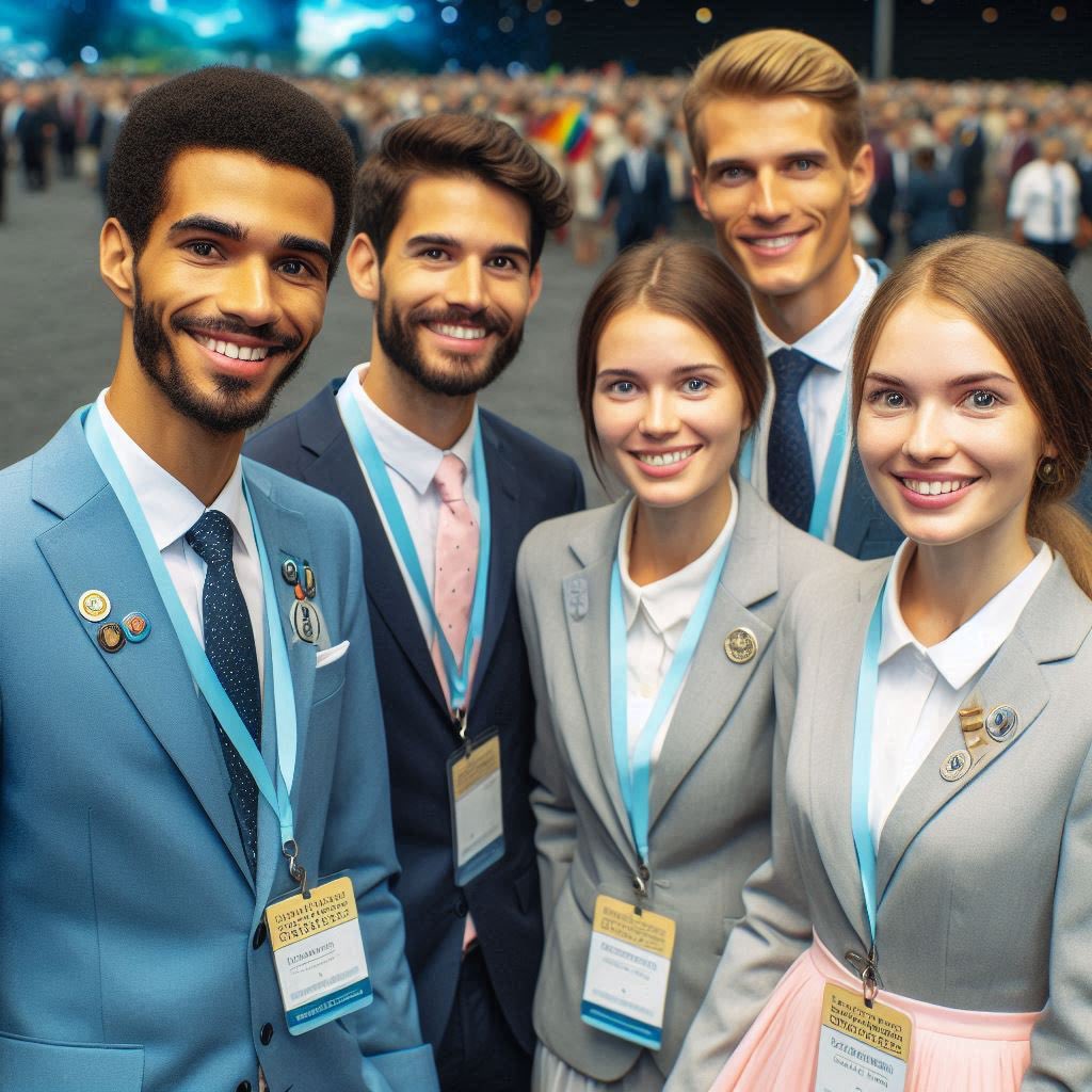 JWMemes's tweet photo. How brothers pose for the convention:
6. The “International Brotherhood Pic”
- Multicultural pic of different cultures coming together to form a worldwide brotherhood. (Usually taken at an international convention) https://t.co/UEXpQEXkDm