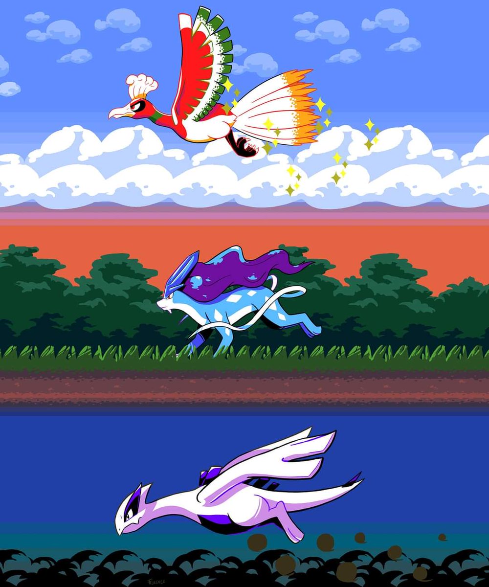 25 Years in Johto ☀️🔮🌙

artwork provided to us by <a href="/TheTerence94/">TheTerence</a> 

#pokemonart #gen2