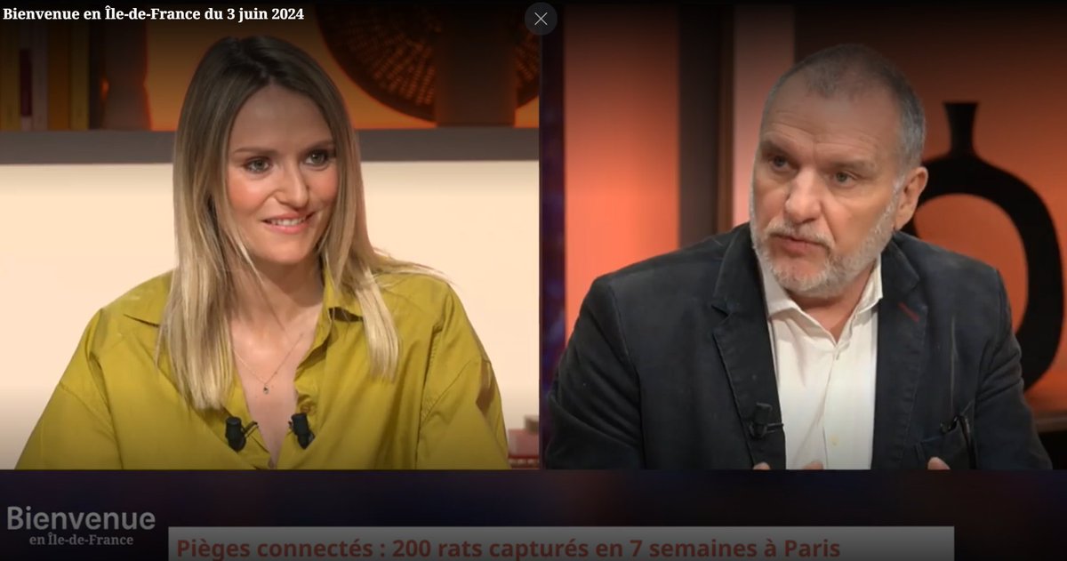 Causes de la prolifération des rats, mise en place du règlementaire, risques sanitaires...
 Retrouvez l'interview de notre porte-parole Stephane BRAS 
Bienvenue en Île-de-France du 3 juin 2024 (lefigaro.fr)