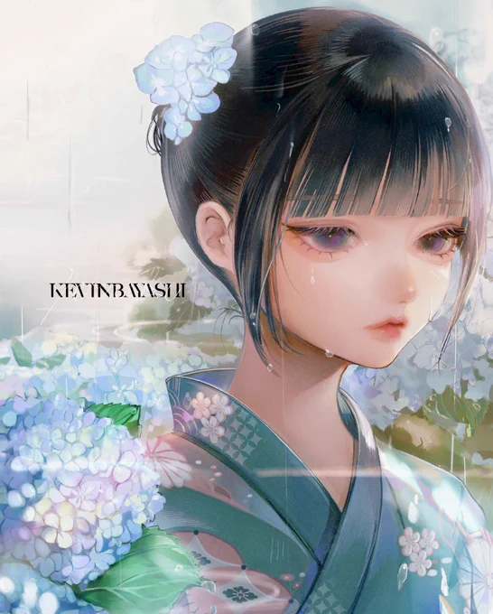 紫陽花 