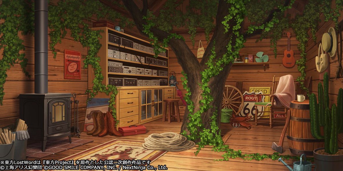 【お仕事】
東方Project公認二次創作スマートフォン向けRPG 『東方LostWord（とうほうロストワード）』(<a href="/Touhou_LW/">東方LostWord公式（東方ロストワード）</a>)の背景イラストの一部を担当いたしました！よろしくお願いいたします! #東方LW #東ロワ