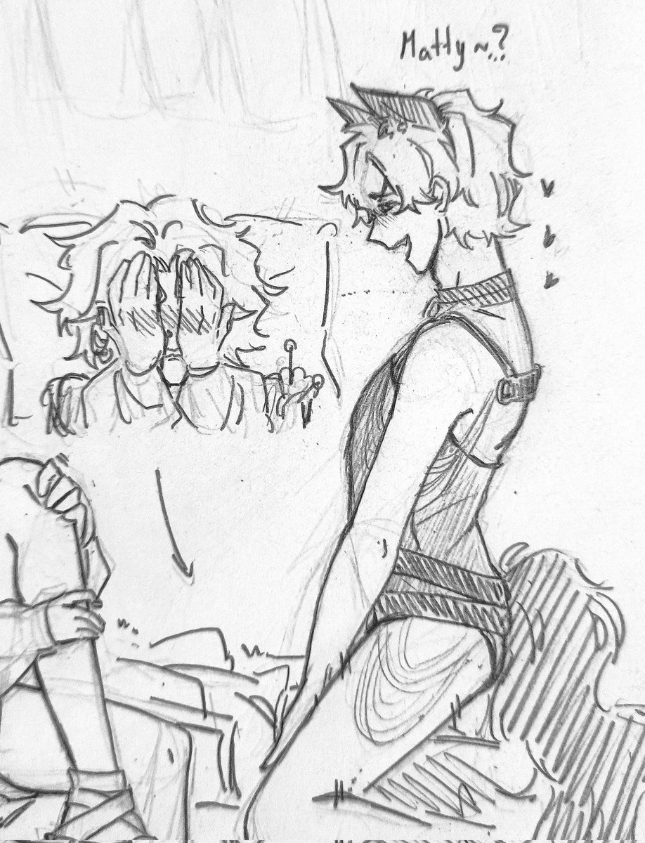 queen_my15895's tweet photo. คือทุกคน มาทานกับเราเถอะเรือนี้มันแซ่บมากอะ😭🔥 #Florain #Matthias #mattflor #identityV https://t.co/B3JQ3yhroP