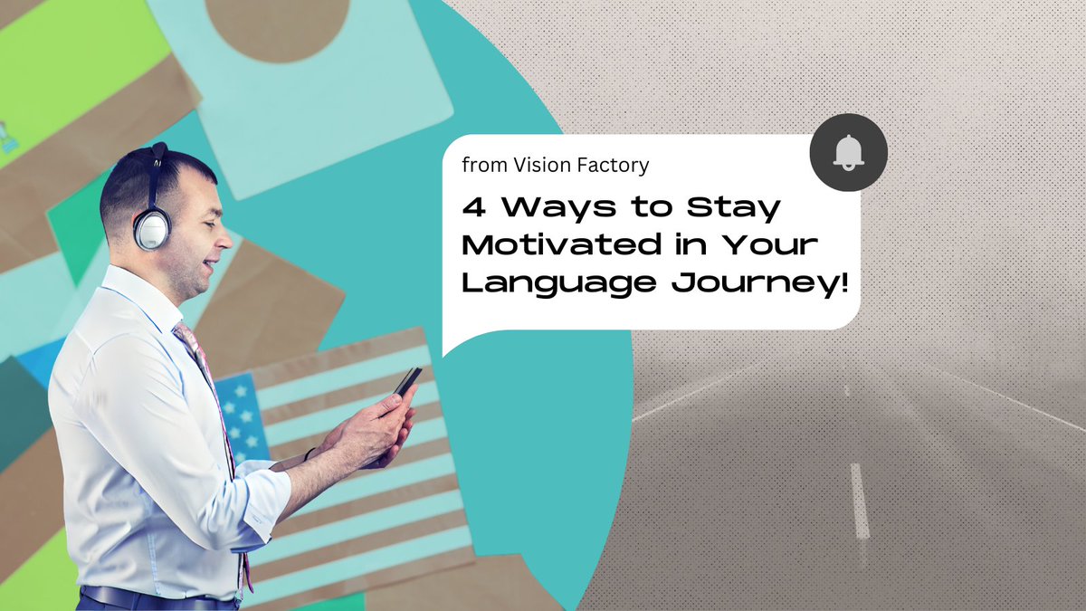 visionfactory91's tweet photo. Learning a language can be exhausting.. 😰
But discover through our blog four ways to stay motivated and eventually progress 📈🔝
https://t.co/tr0Yu1t7pT
#visionfactory #blog #article #languageslearning #methodology #passion https://t.co/AZVVsLo9os