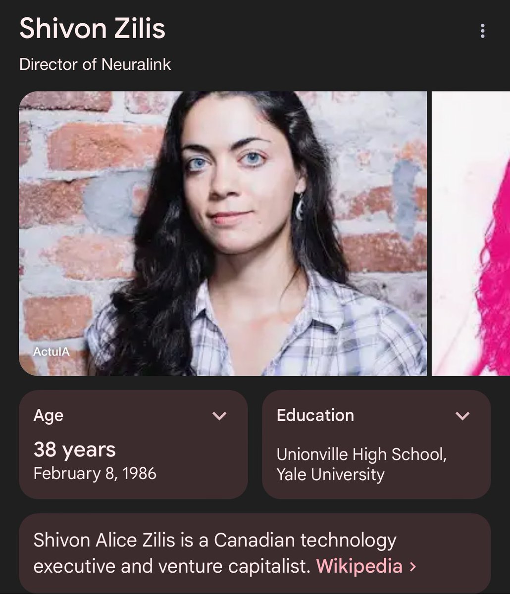 Barnacules's tweet photo. @elonmusk Unless you’re female then you should stay far away from any business Elon has control of. Just look up Shivon Zilis to understand since I can’t tell you what happened due to @X censorship rules. But it’s not hard to find. #fraternization https://t.co/PHidq0TImK