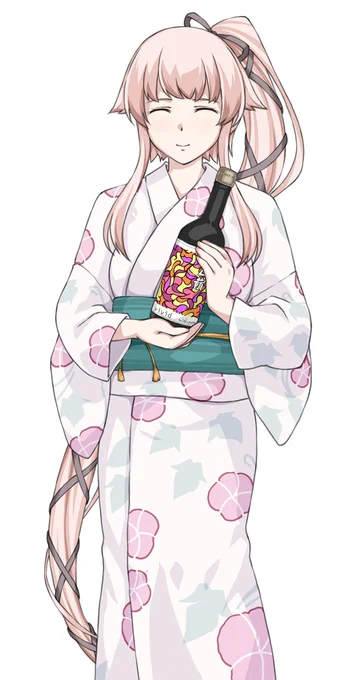 #このタグを見た人は黙って飲み物を持ったキャラを貼る神戸かわさきにこちらのラミカを作って行きたかったけど間に合わなかった。実際に存在するボトルをモデルにしている為、描きかえる必要があるのだ。艦隊金沢にはどうにか間に合わせたいが… 