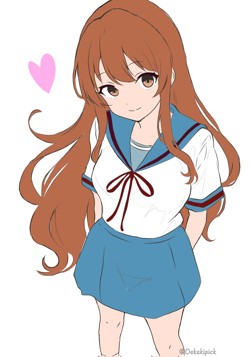 みくる「それは禁則事項です♥️」 #涼宮ハルヒの憂鬱 #朝比奈みくる