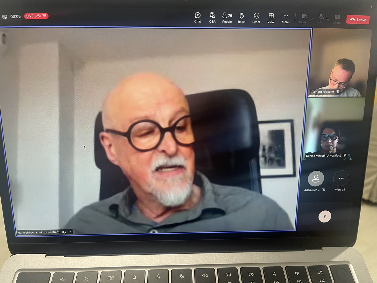 A truly inspiring and thought  provoking talk by Stephen Ball on  the ‘use’ of Foucault. Much needed within the current work of academics in ‘modern’  universities . Thank you <a href="/DeniseMifsud4/">Dr Denise Mifsud</a>  and <a href="/RichardNiesche/">Richard Niesche</a>