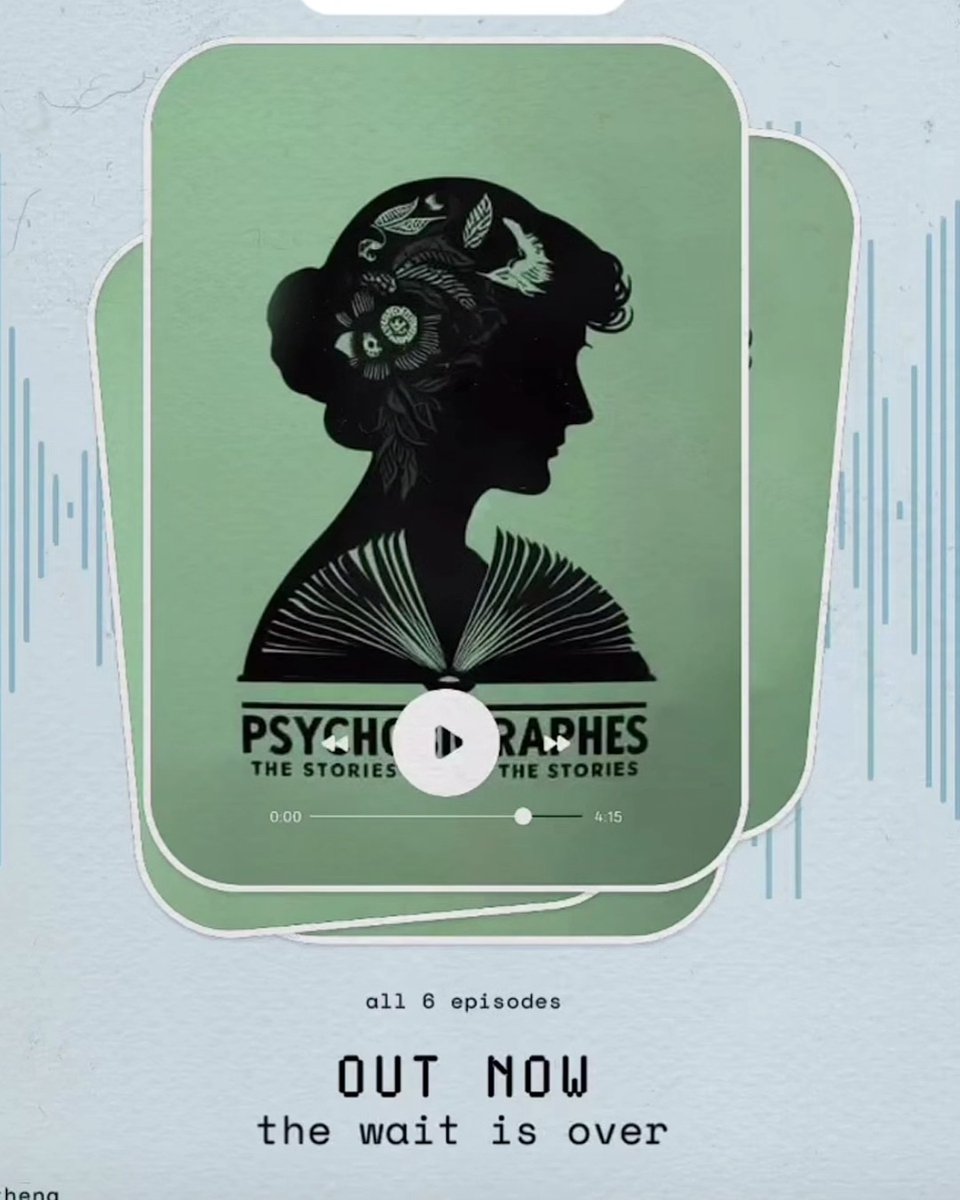logopsychis's tweet photo. Βρείτε και τα έξι πρώτα επεισόδια της σειράς podcast Psychobiographes: The stories behind the stories στις μεγάλες πλατφόρμες spotify, amazon music, apple. Μια συμπαραγωγή του Ινστιτούτου μας Λόγω Ψυχής και του podcadt Narratives-Ιστορίες Ψυχοθεραπείας. https://t.co/Au4VchbU0m