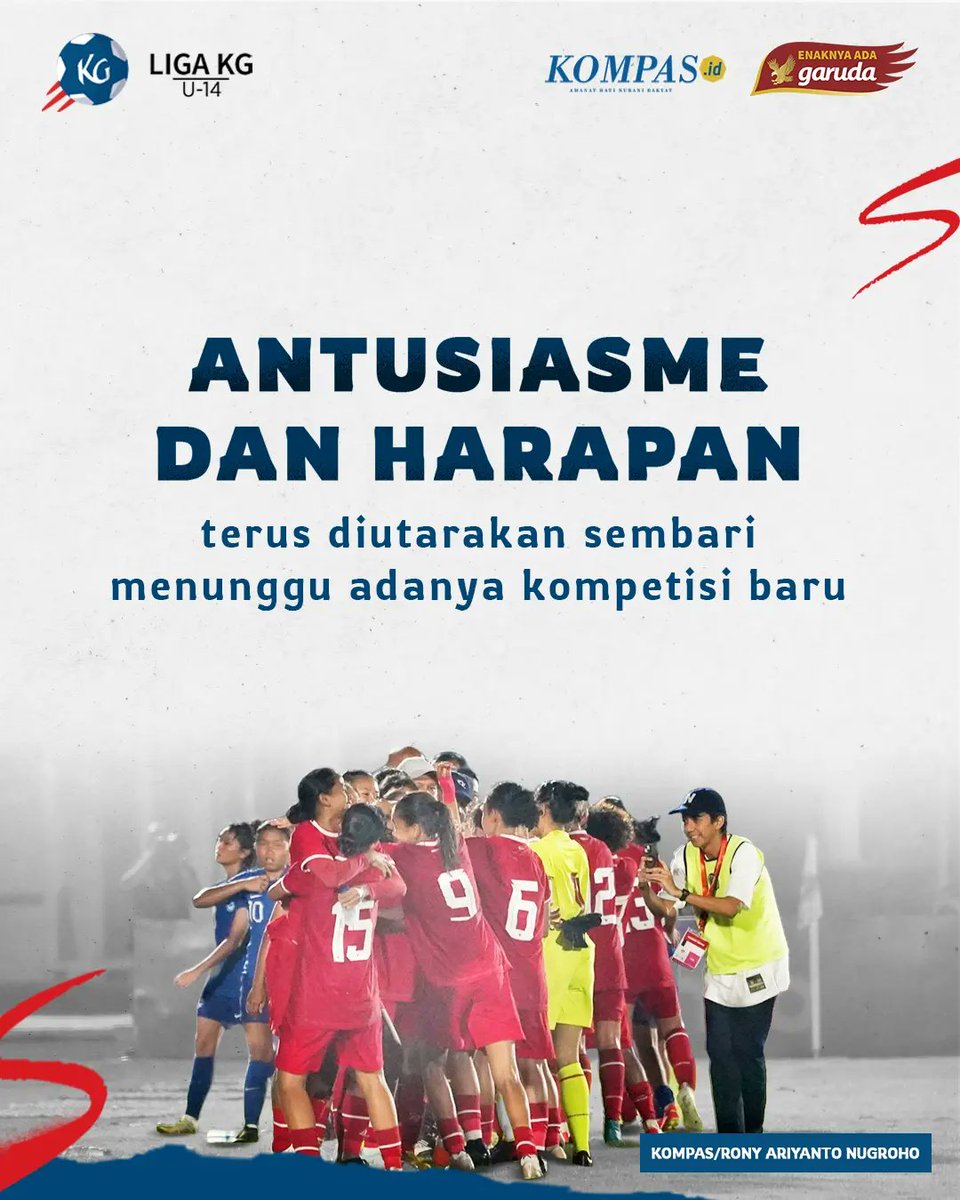 LigaKGU14's tweet photo. Powered by @kacang_garuda
Managed by @hariankompas

#LigaKompasKacangGaruda2023 #AyokMainLagi #JanganNontonBolaTanpaKacangGaruda https://t.co/sDM7Ke7zkG