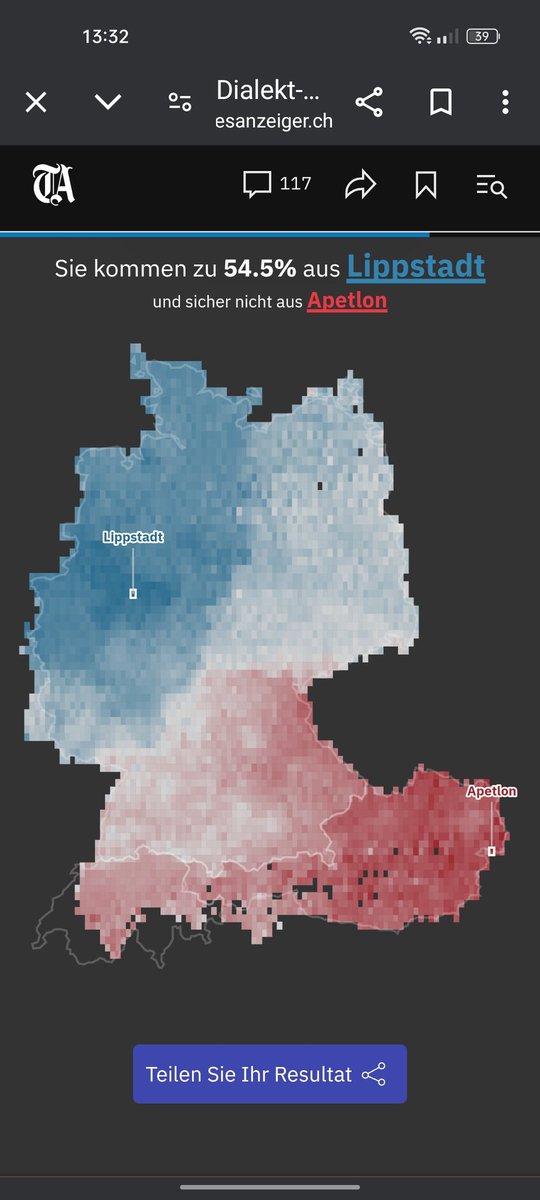 Hä oha der hat sogar richtig