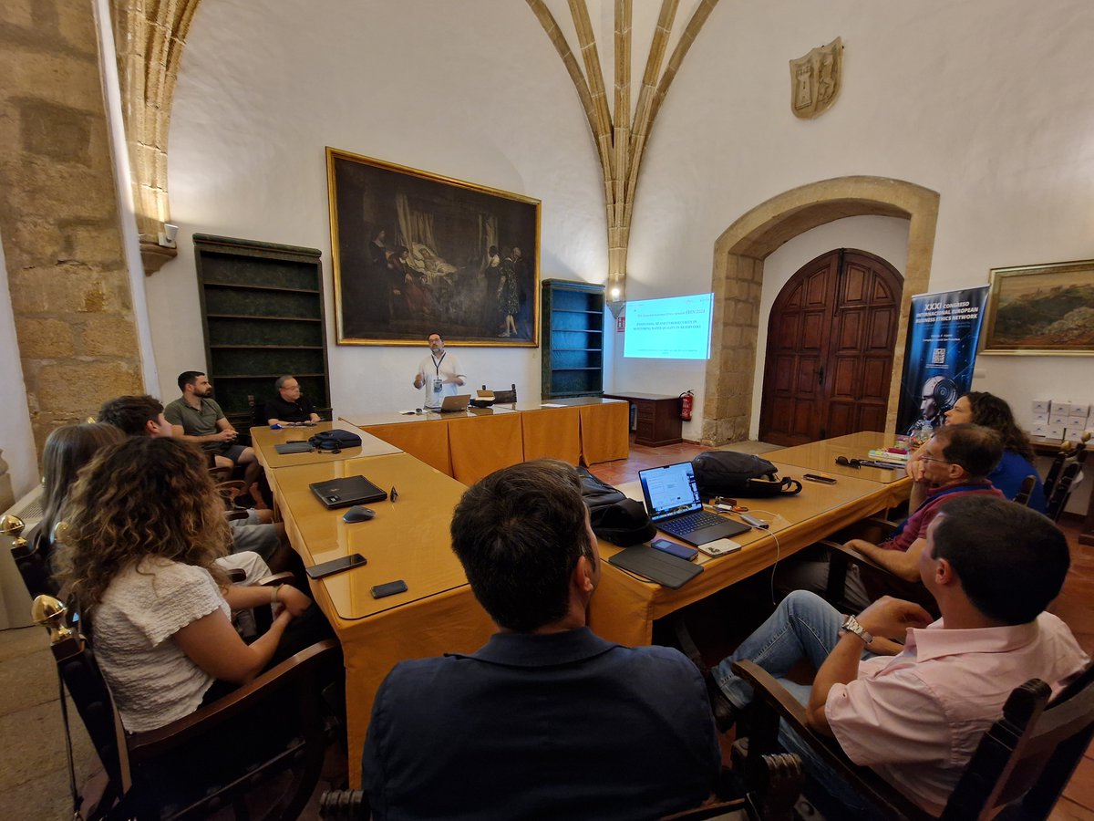 computaex's tweet photo. Pablo García (@pablogarguez) modera la sesión sobre Economía de la innovación y ofrece la ponencia "Innovation, AI and Cybersecurity in Monitoring Water Quality in Reservoirs". #CongresoEBEN 2024.
@OEticaUEX https://t.co/sB3iVzz6z7