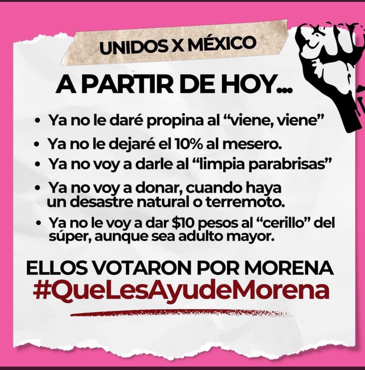 Geraltderivi4's tweet photo. @JJDiazMachuca #QueLosAyudeMorena https://t.co/eusCCioTUB